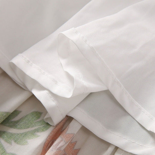 Cotton Floral Print Dress - PratSN