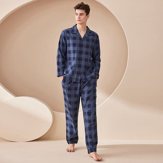 Couples Pajama Sets Sleepwear Cotton Pajamas - PratSN