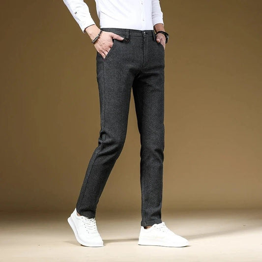 Custom Blank Straight Leg Sweatpants Men's Woven Nylon Track Pants Sport Jogging Pants Men With Pockets WL337062 HHJ - PratSN