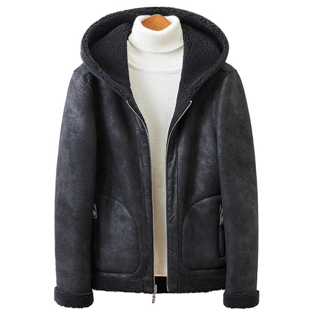 Men's Thickened Coat Double Sided Cashmere