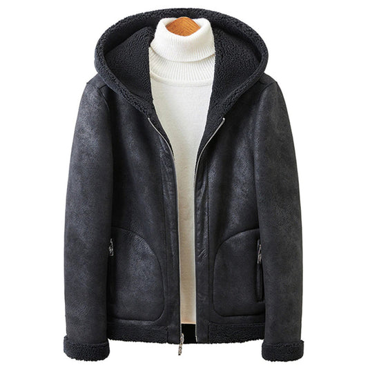 Men's Thickened Coat Double Sided Cashmere
