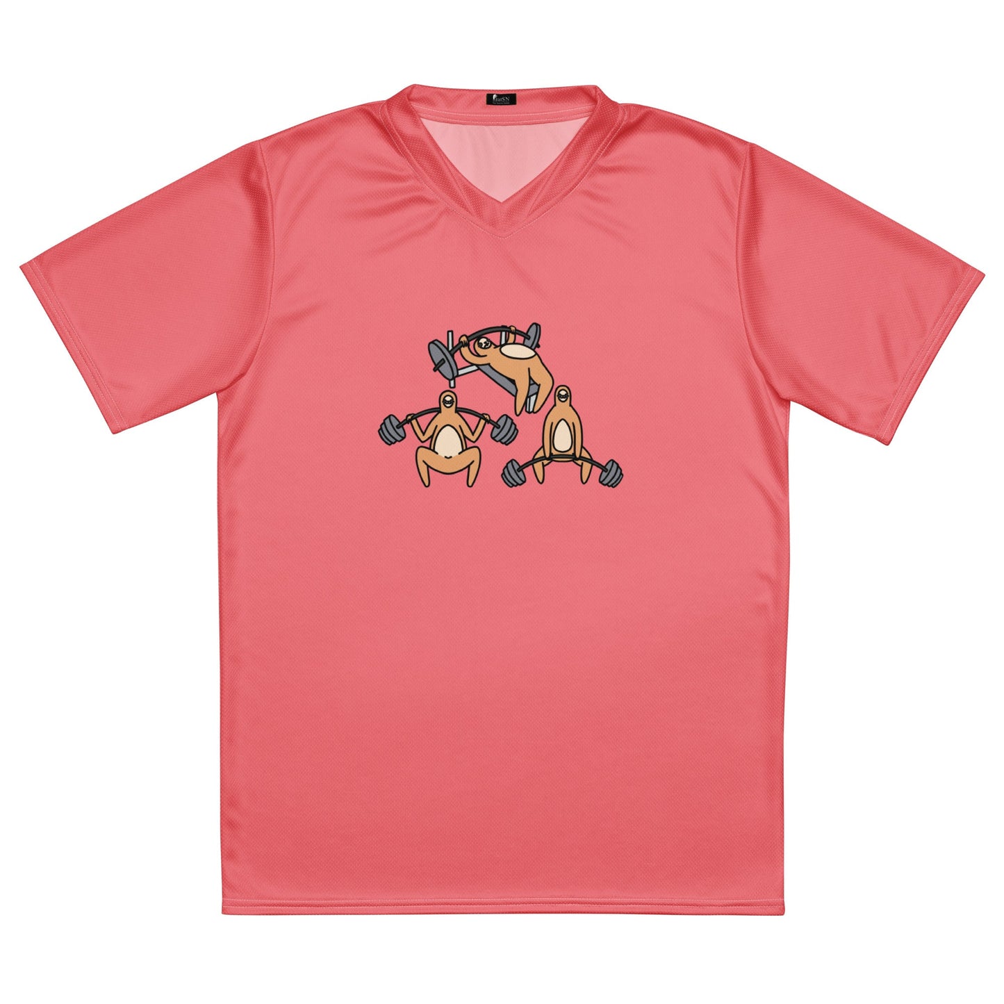 Distressed Athletic Wear - Retro Unisex Sports Jersey in Lightweight Fabric - PratSN