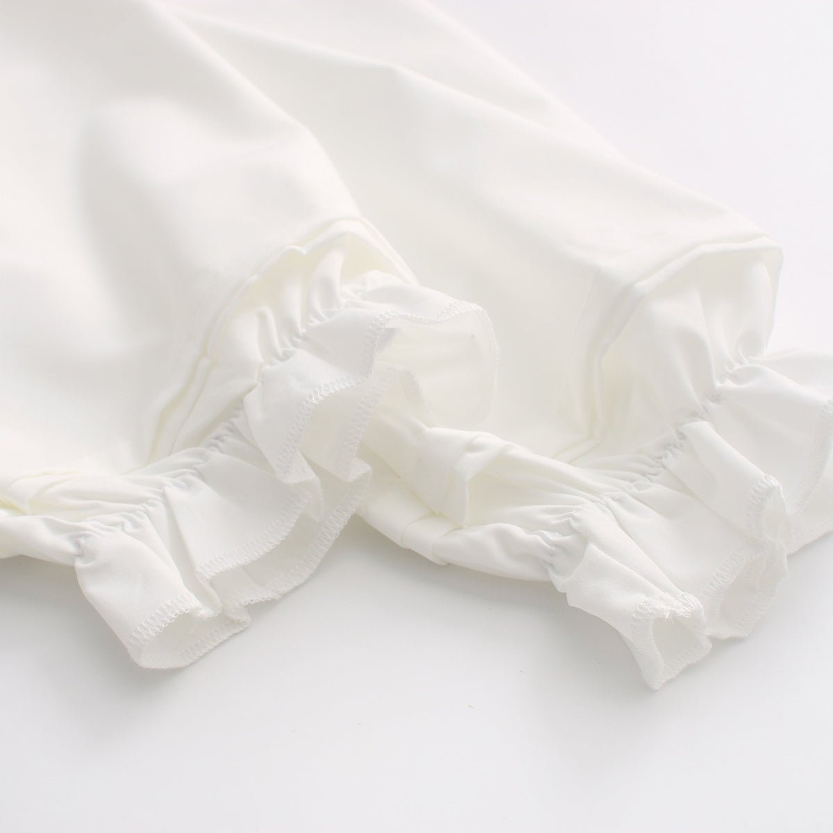 Doll Collar All - match Long - sleeved Shirt Ruffled White Shirt Women - PratSN