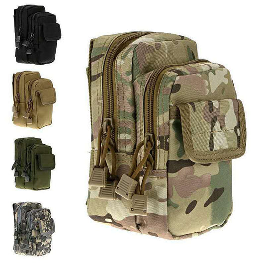 Double Zipper Thick Large Capacity Wear Waist Bag - PratSN