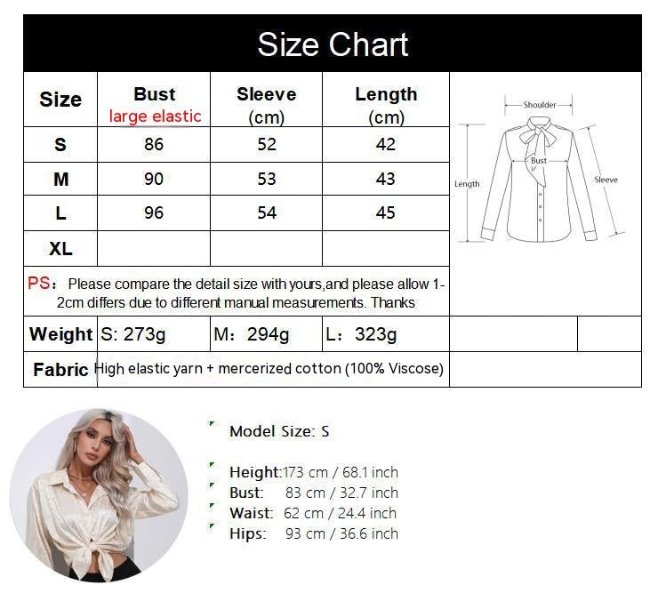 Drawstring Hollow - out Twisted Wavy Knitted Blouse - PratSN