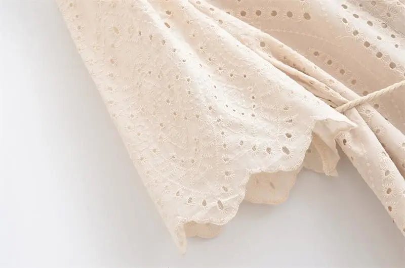 Dresses Summer Women's 2025 New Chic Embroidery Elegant Slim Long Holiday Dress Women's Commuter Street Fashion Youth Dress - PratSN
