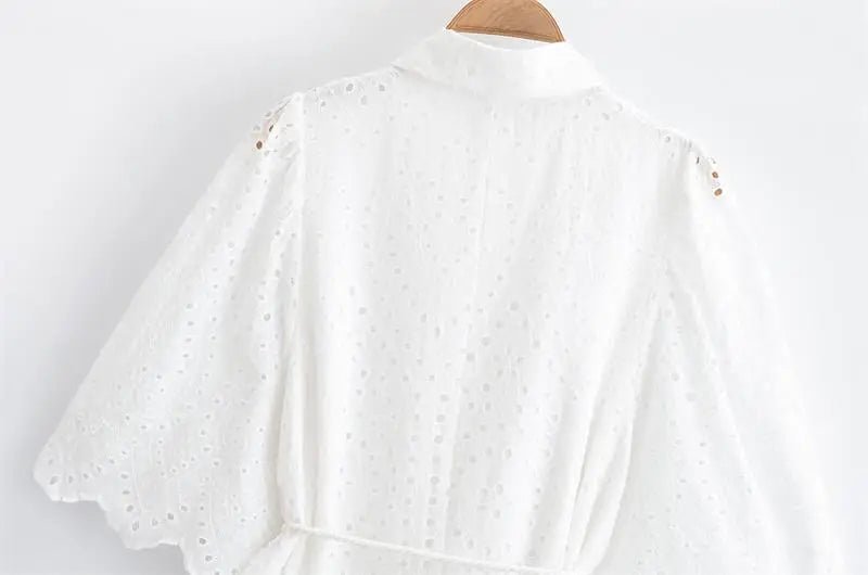 Dresses Summer Women's 2025 New Chic Embroidery Elegant Slim Long Holiday Dress Women's Commuter Street Fashion Youth Dress - PratSN