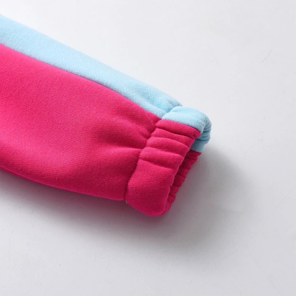 DXTON Autumn Baby Girls Clothes Children Cotton Zipper Jacket Butteryfly Applique Warm Children Coat Girls Kids Sportswear 3 - 12Y - PratSN