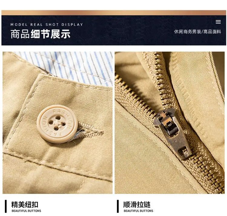 Elegant Men's Pants Straight Business Trouser Male Elastic Stretch Summer Cool Formal Dress Casual Work Office Fashion Golf Wear - PratSN