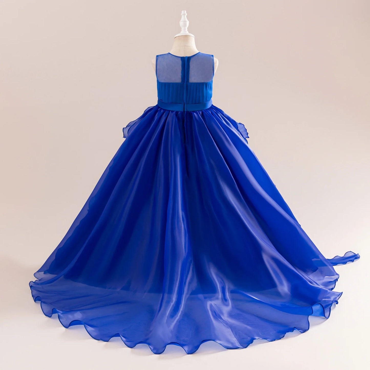 Elegant Sequins Bridesmaids Girls Party Dresses Tulle Wedding Princess Kids Dress For Girl Birthday Christmas Prom Gown - PratSN