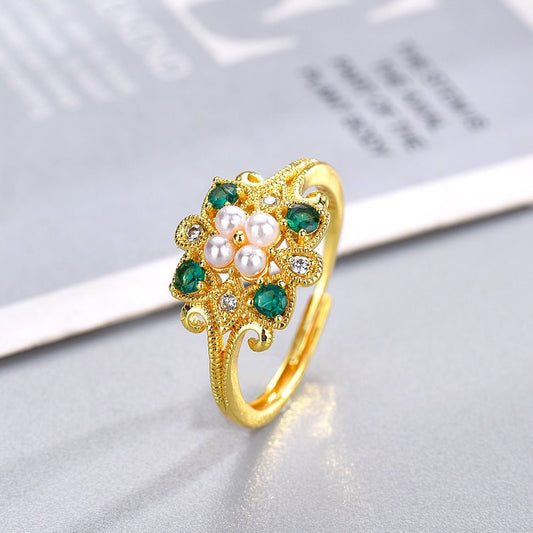 Emerald Fashion Personalized Women's Ring - PratSN