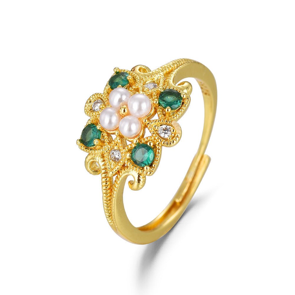 Emerald Fashion Personalized Women's Ring - PratSN