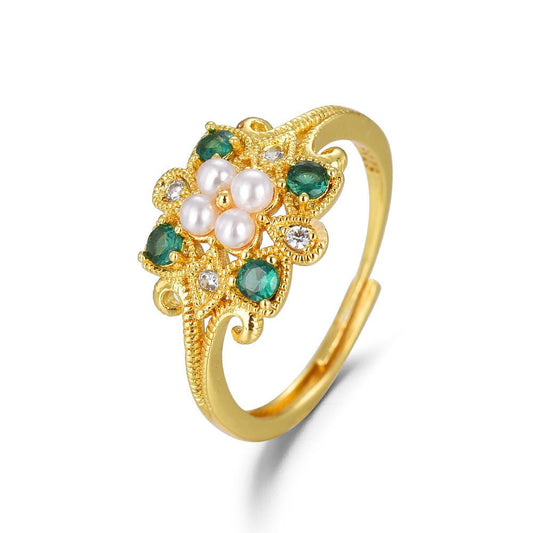 Emerald Fashion Personalized Women's Ring - PratSN