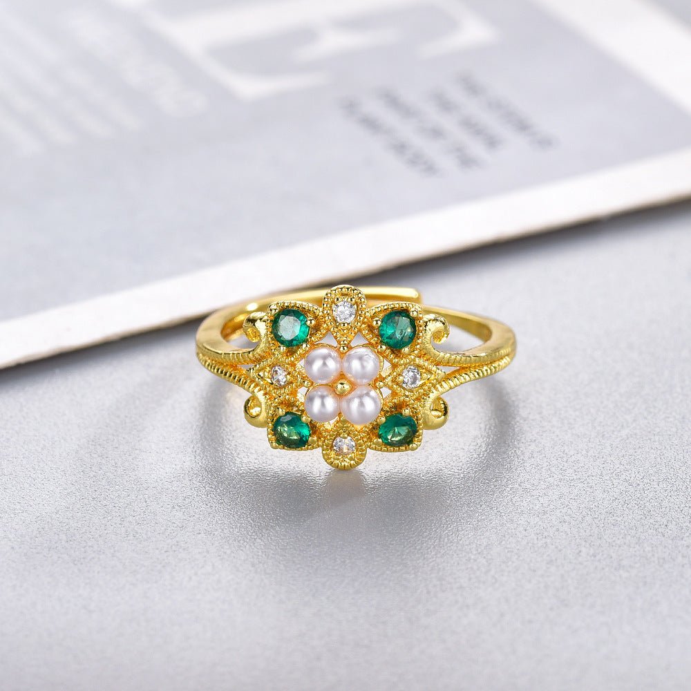 Emerald Fashion Personalized Women's Ring - PratSN