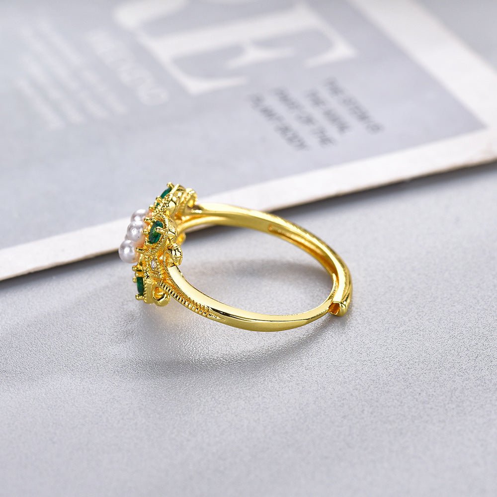 Emerald Fashion Personalized Women's Ring - PratSN