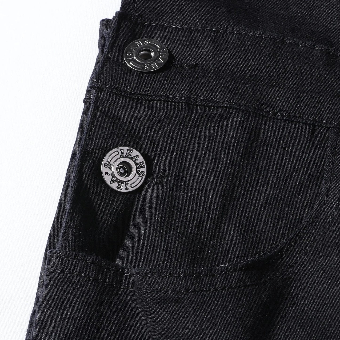 European American Style Men's Casual Denim Trousers New Slim Fit European Station Overalls White Medium for Summer - PratSN