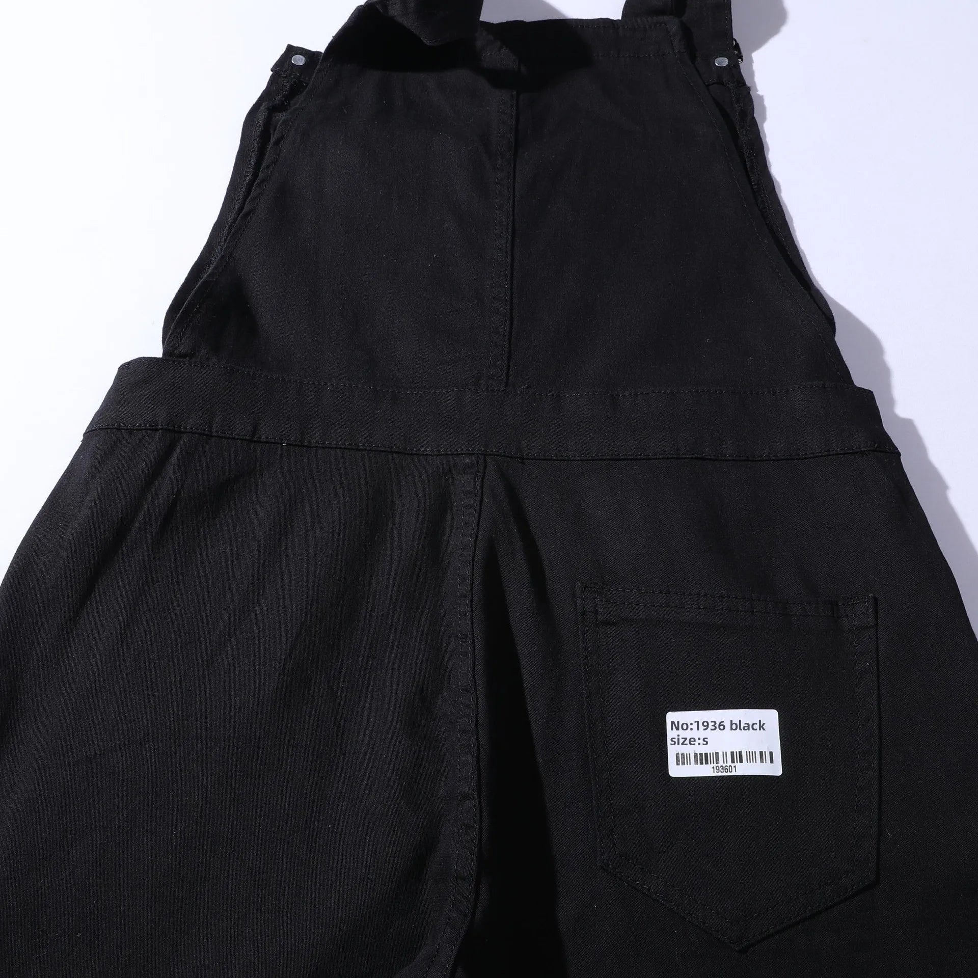 European American Style Men's Casual Denim Trousers New Slim Fit European Station Overalls White Medium for Summer - PratSN
