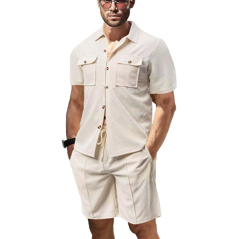 European And American Men's Two - piece Suit Pack - PratSN