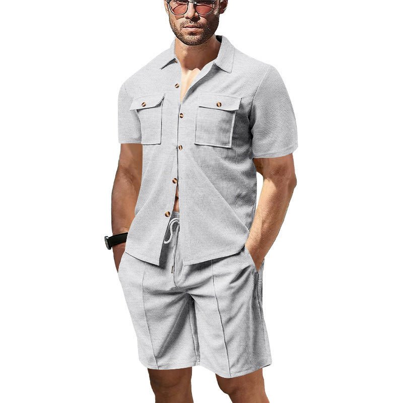 European And American Men's Two - piece Suit Pack - PratSN