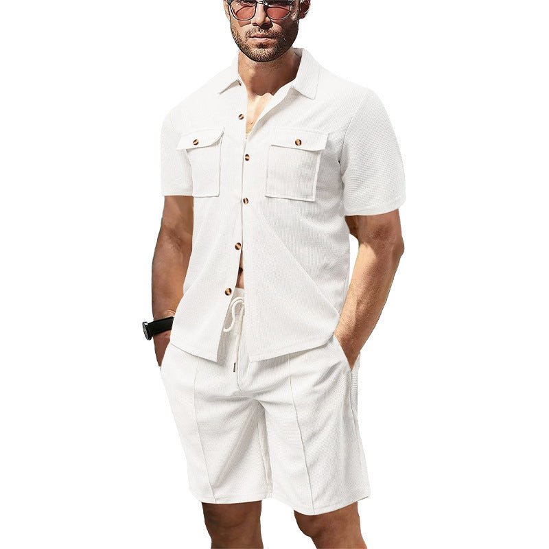 European And American Men's Two - piece Suit Pack - PratSN