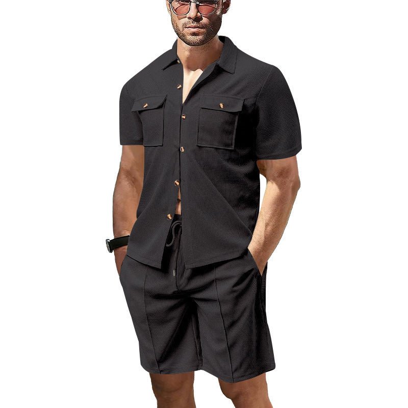 European And American Men's Two - piece Suit Pack - PratSN