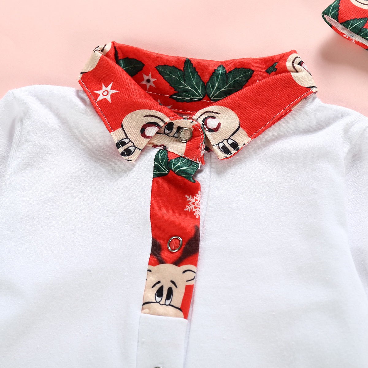 Explosive Christmas Gentleman Strap Set Christmas Deer Print - PratSN