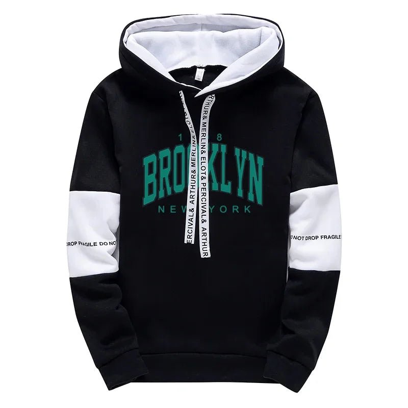 Fashion Daily Versatile Outdoors Men's Sweat-shirt Hoodies Sweatshirts Men Casual Sweatpants Printing Sweatshirt Sports Clothing - PratSN