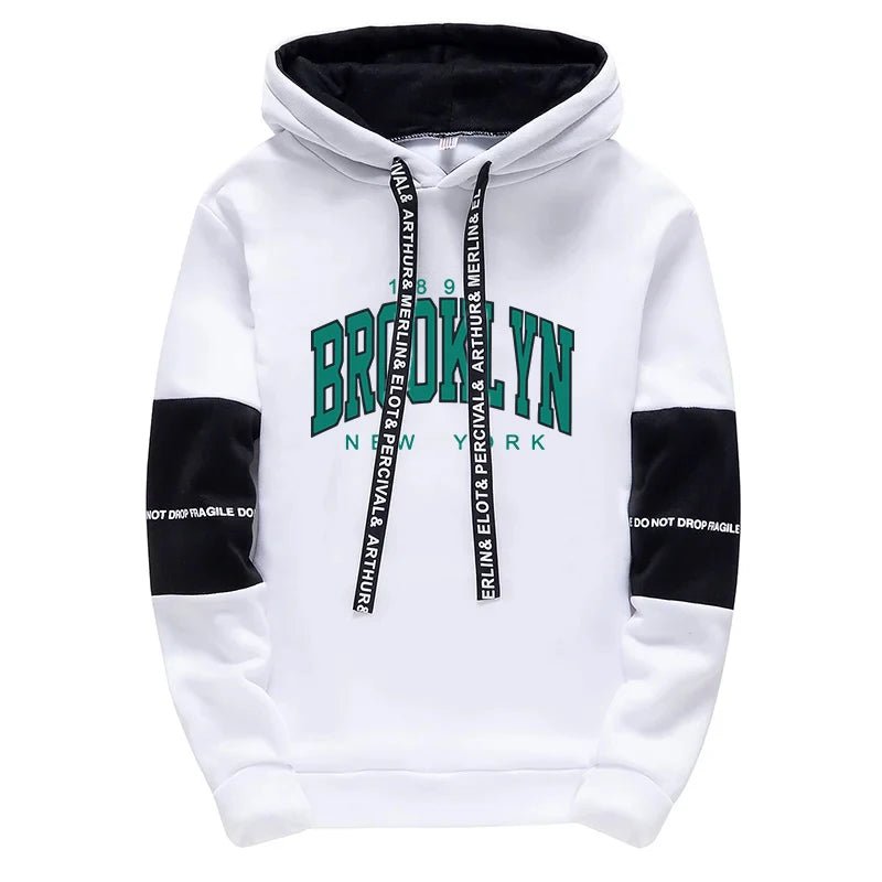 Fashion Daily Versatile Outdoors Men's Sweat-shirt Hoodies Sweatshirts Men Casual Sweatpants Printing Sweatshirt Sports Clothing - PratSN