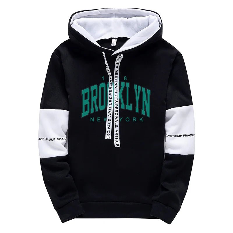Fashion Daily Versatile Outdoors Men's Sweat-shirt Hoodies Sweatshirts Men Casual Sweatpants Printing Sweatshirt Sports Clothing - PratSN