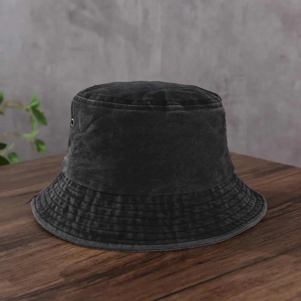 Fashion Foldable Burrs Bucket Hat for Women Men Beach Sun Visor UV Protection UPF 50+ Sun Hat Summer Large Wide Brim Panama Bob - PratSN