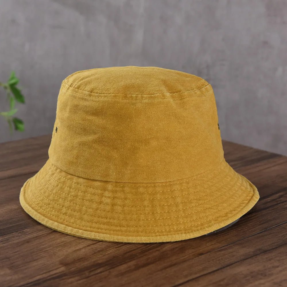 Fashion Foldable Burrs Bucket Hat for Women Men Beach Sun Visor UV Protection UPF 50+ Sun Hat Summer Large Wide Brim Panama Bob - PratSN