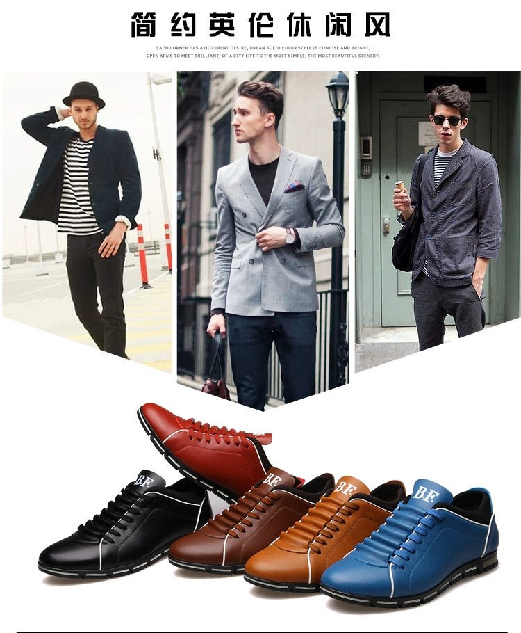 Fashion K - style Casual Export Plus Size All Year Round Men's Shoes - PratSN
