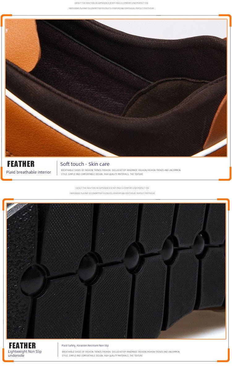 Fashion K - style Casual Export Plus Size All Year Round Men's Shoes - PratSN