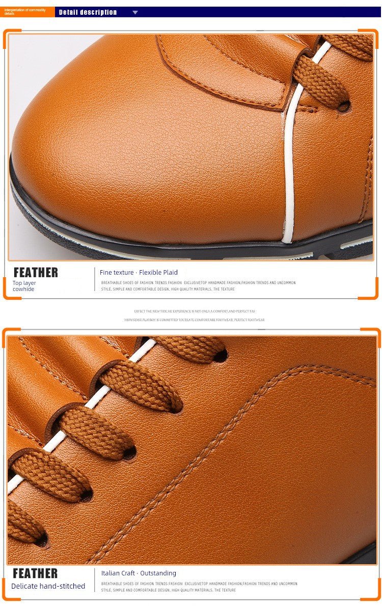 Fashion K - style Casual Export Plus Size All Year Round Men's Shoes - PratSN