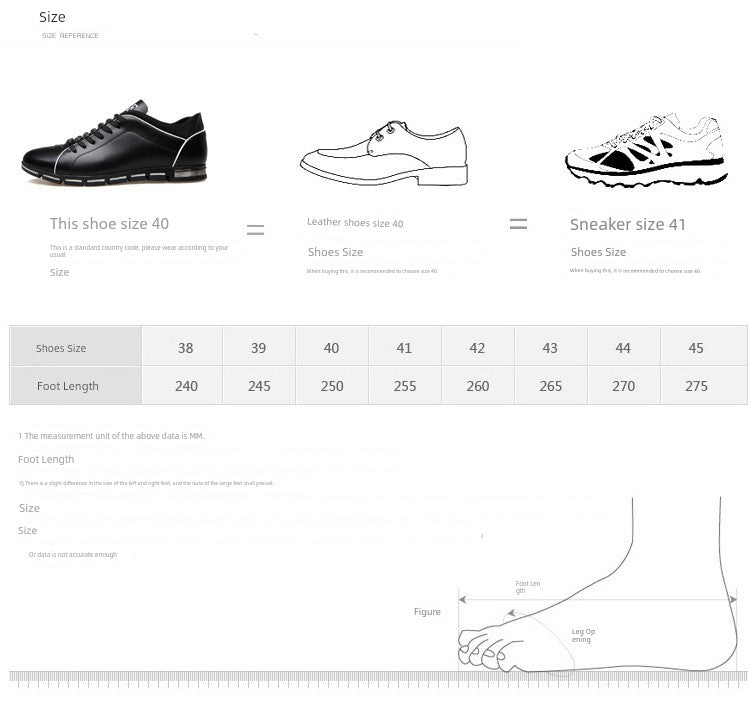 Fashion K - style Casual Export Plus Size All Year Round Men's Shoes - PratSN