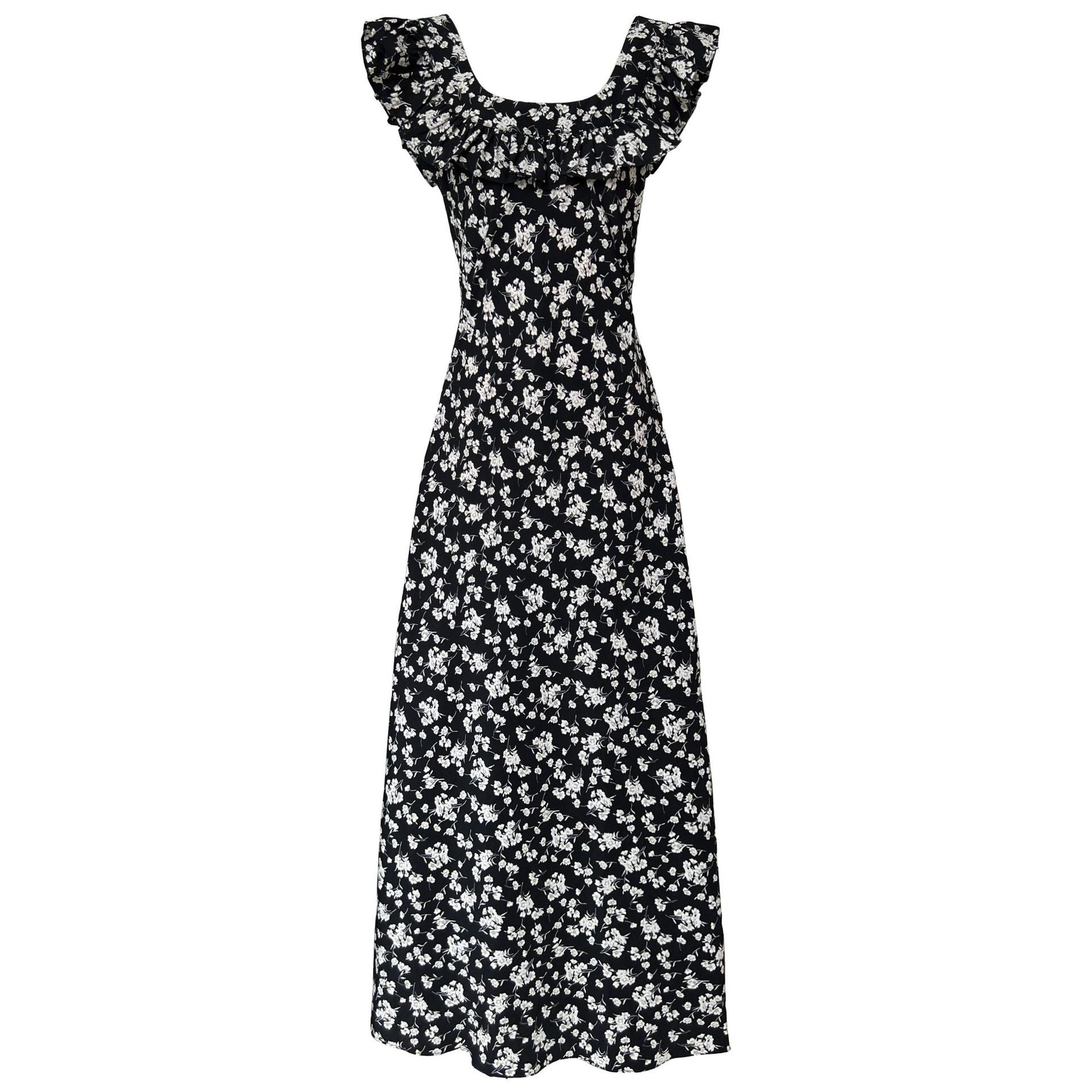 Fashion Personality Ruffled Floral Dress Women - PratSN
