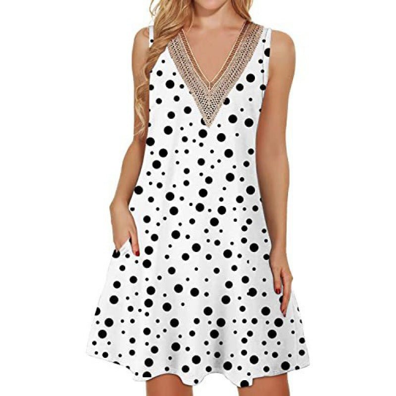Fashion Printed Vest For Women Dress - PratSN