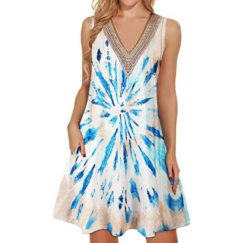 Fashion Printed Vest For Women Dress - PratSN