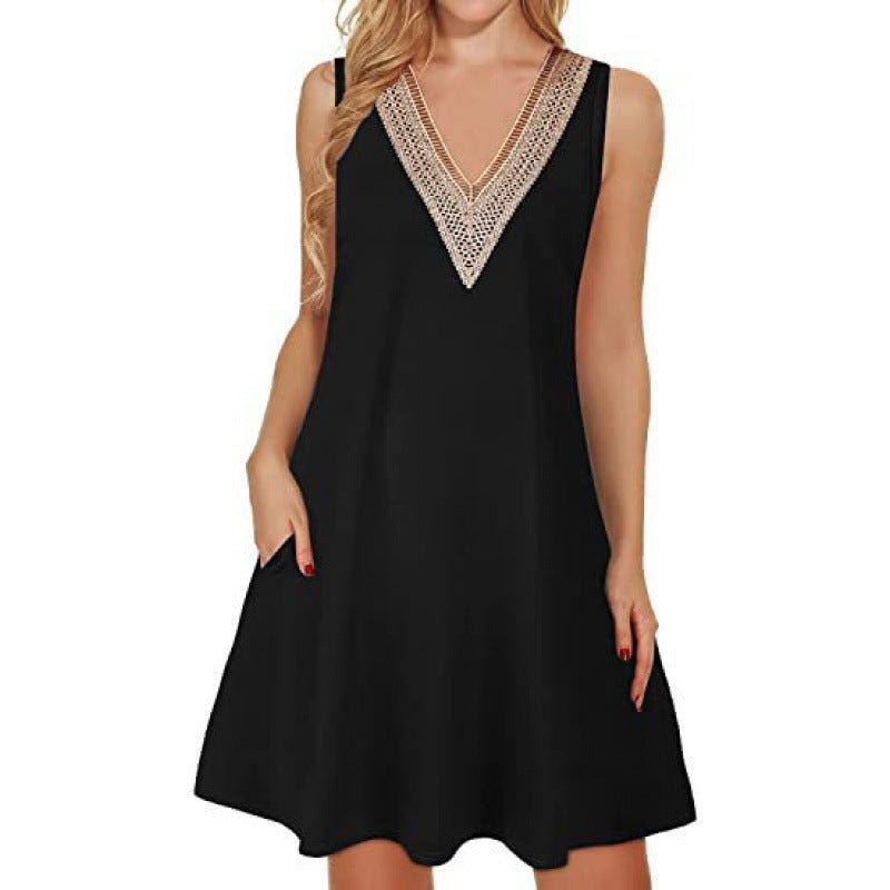 Fashion Printed Vest For Women Dress - PratSN