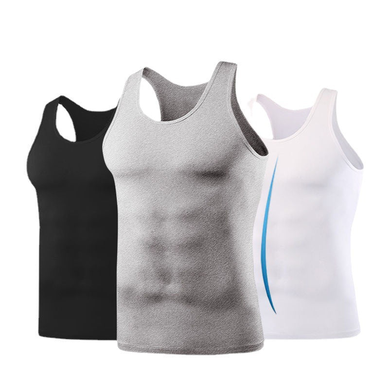 Fashionable Breathable Stretch Men's Vest Undershirt - PratSN