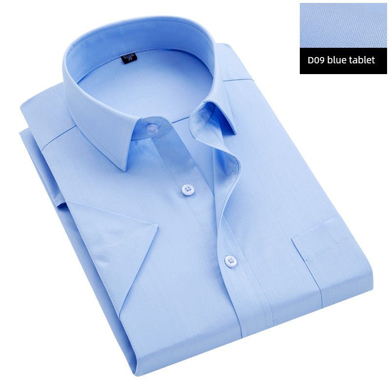 Father, Middle - Aged and Elderly, Extra Fat, Dad, Long Sleeves Shirt - PratSN