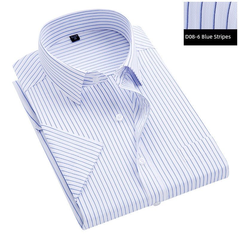 Father, Middle - Aged and Elderly, Extra Fat, Dad, Long Sleeves Shirt - PratSN