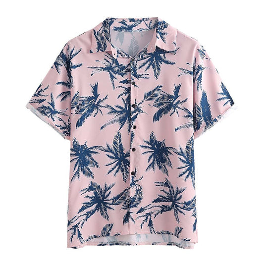 Fit Novelty men shirts Basic party Clothing Tops white - PratSN