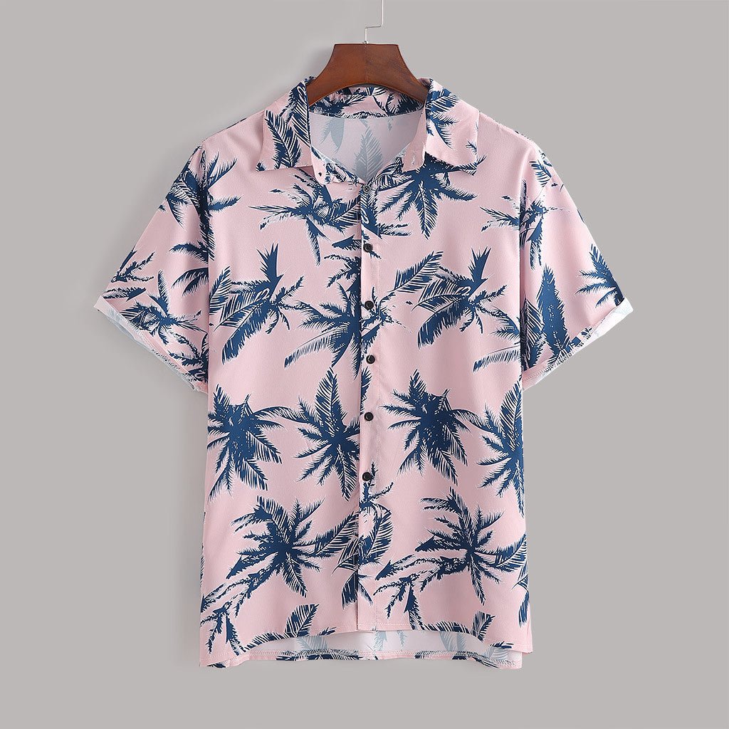 Fit Novelty men shirts Basic party Clothing Tops white - PratSN