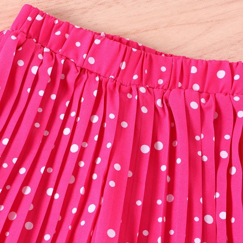 Girls Clothing Sets New Cotton Fashion Short Sleeved +Wide Leg Pants Casual Two Piece Set Kids Clothes 2 3 4 5 6 7 Years - PratSN