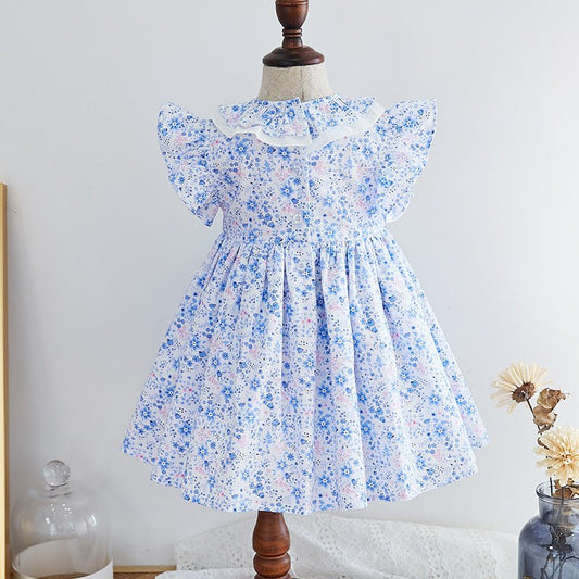 Girls Cut Flower Dress For Children - PratSN