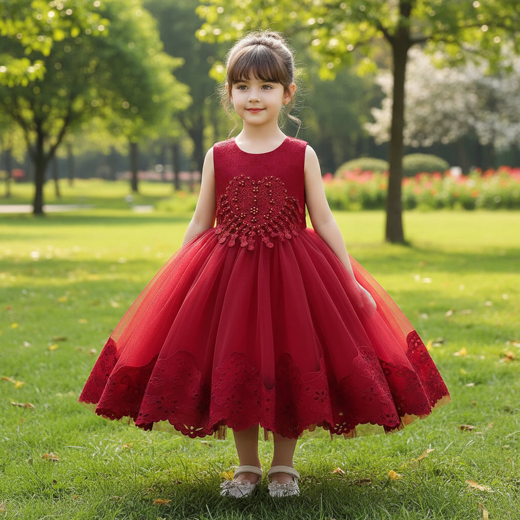 Girls Princess Ball Gown Long Sleeve Coat + Bag Set High End Beading Birthday Wedding Kids Casual Dress 3 - 12 Years - PratSN