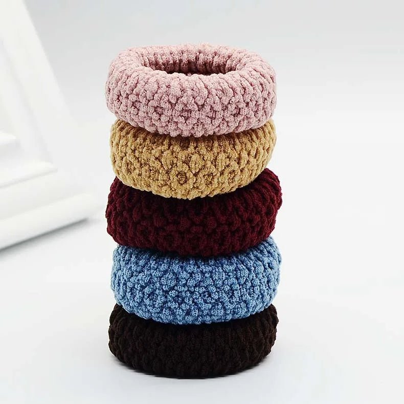 Hairdressing Tools Black Rubber Band Hair Ties/Rings/Ropes Gum Springs Ponytail Holders Hair Accessories Elastic Hair Band - PratSN