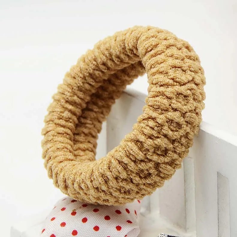 Hairdressing Tools Black Rubber Band Hair Ties/Rings/Ropes Gum Springs Ponytail Holders Hair Accessories Elastic Hair Band - PratSN