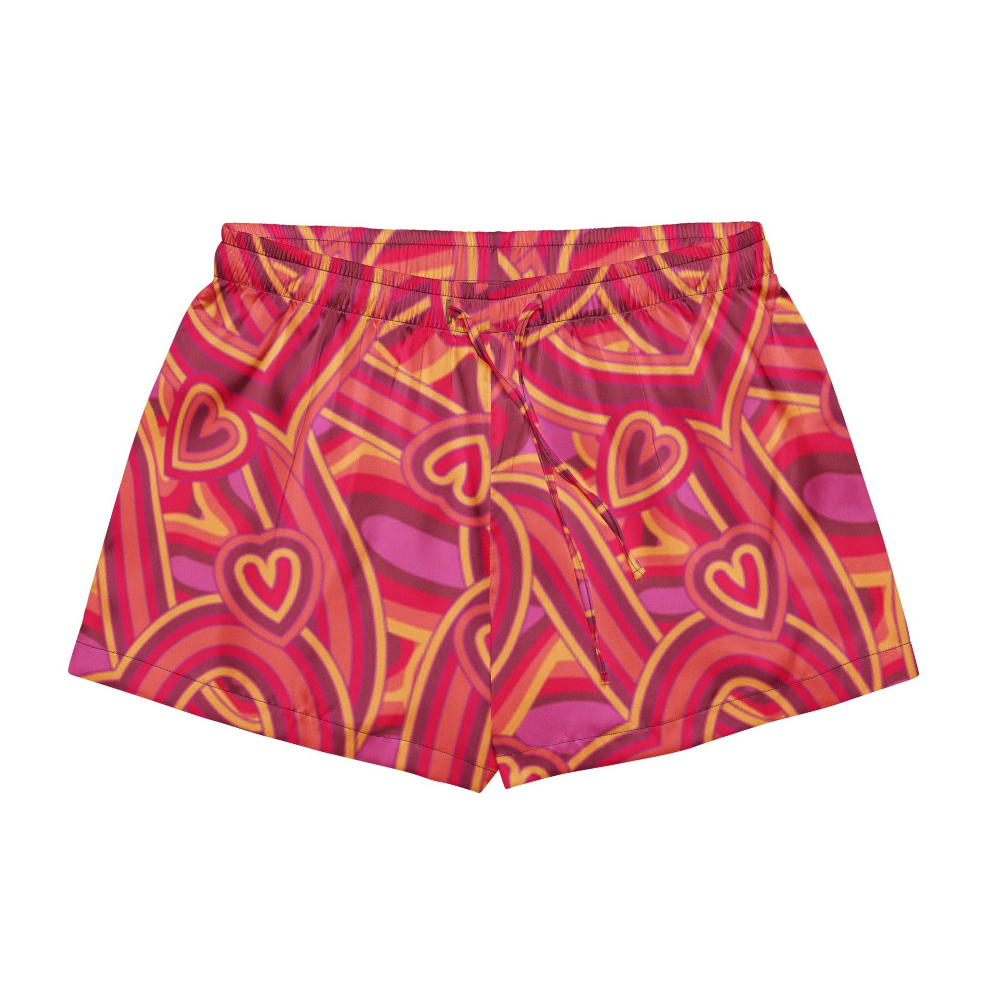 Heart pattern Women’s pajama shorts - PratSN